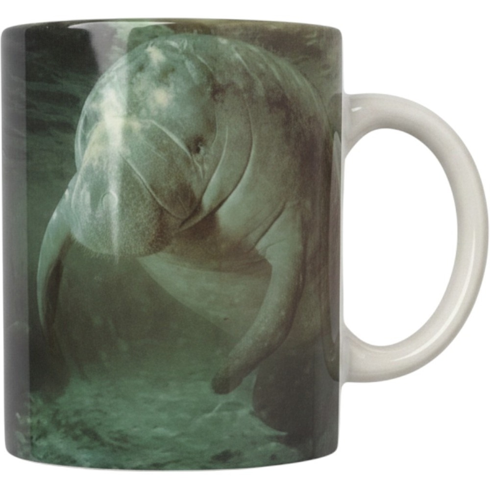Vintage 1993 National‎ Wildlife Federation Florida Manatee Coffee Mug Xpres Corp